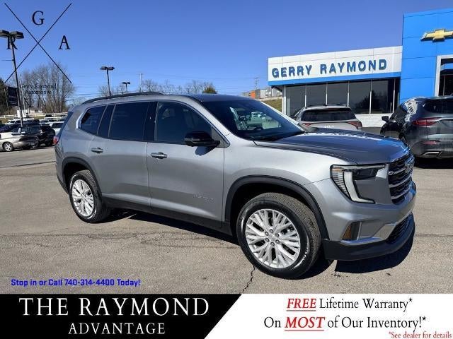 2026 GMC Acadia AWD Elevation in Sterling Metallic — front three-quarter view