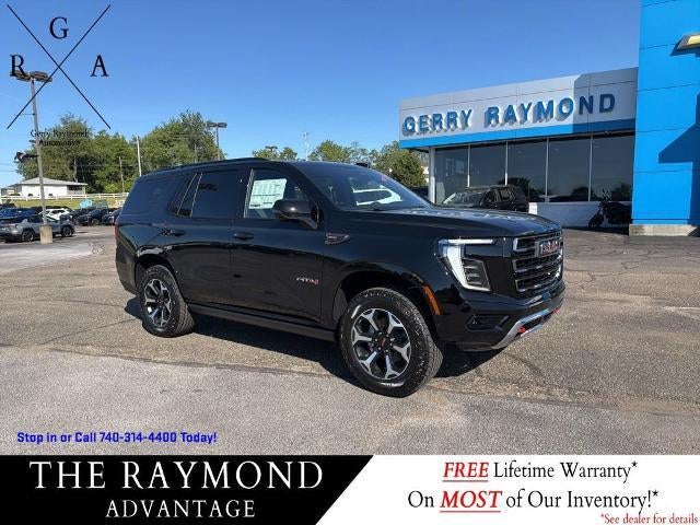 2026 GMC Yukon 4WD 4dr AT4 in Onyx Black — front three-quarter view