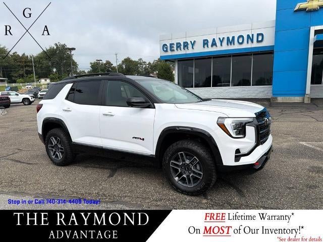 2026 GMC Terrain AWD 4dr AT4 in Summit White — front three-quarter view