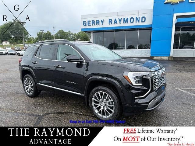 2026 GMC Terrain AWD 4dr Denali in Ebony Twilight Metallic — front three-quarter view