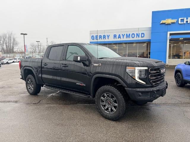 2026 GMC Sierra 1500 Crew Cab Short Box 4-Wheel Drive AT4X in Onyx Black — front three-quarter view